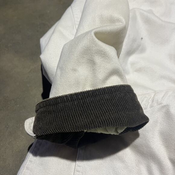 Vintage Y2k Old College Inn Cream Hunting Chore Jacket - Picture 4 of 5